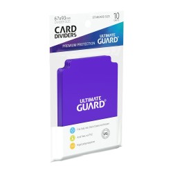 Ultimate Guard 10 intercalaires pour cartes Card Dividers taille standard Violet
