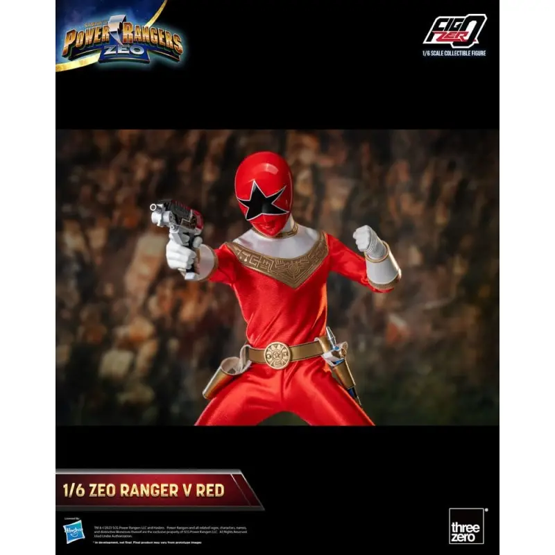 Power Rangers Zeo figurine FigZero 1/6 Ranger V Red 30 cm | 4895250810433