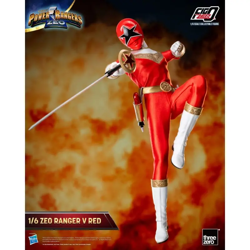 Power Rangers Zeo figurine FigZero 1/6 Ranger V Red 30 cm | 4895250810433