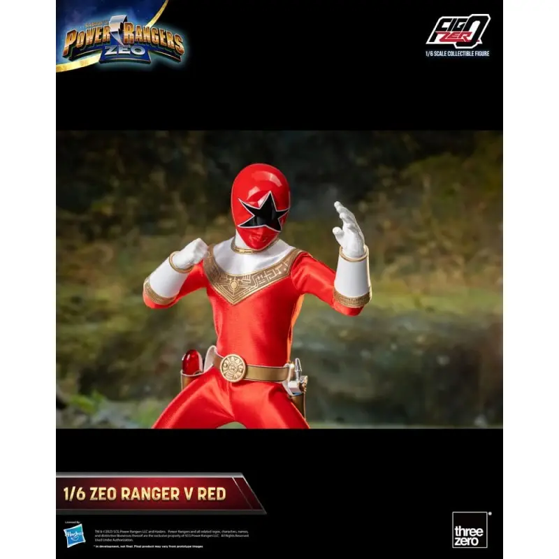 Power Rangers Zeo figurine FigZero 1/6 Ranger V Red 30 cm | 4895250810433