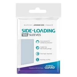 Ultimate Guard 100 pochettes Side-Loading Precise-Fit Sleeves format japonais Transparent | 4056133001236