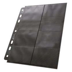 Ultimate Guard 14-Pocket Compact Pages taille standard & Mini American Noir (10)