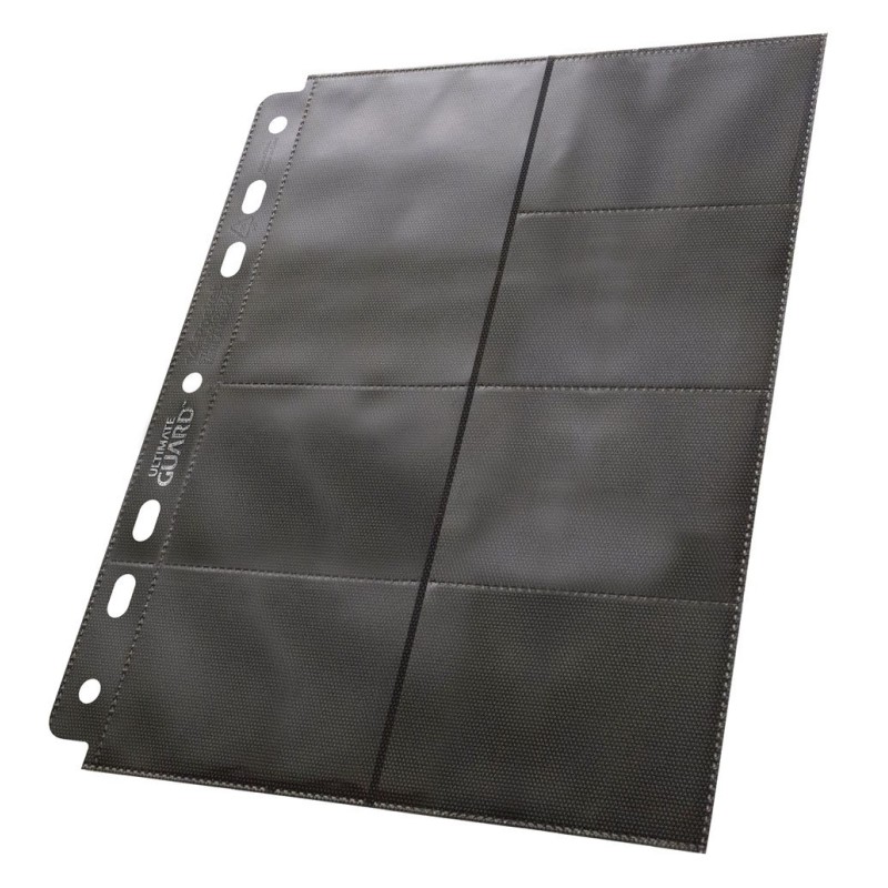 Ultimate Guard 14-Pocket Compact Pages taille standard & Mini American Noir (10)
