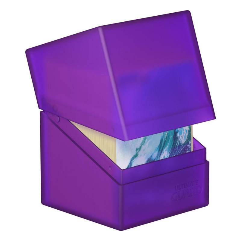 Product: Boulder Deck Case 100+ standaard maat amethist
Merk: Ultimate Guard