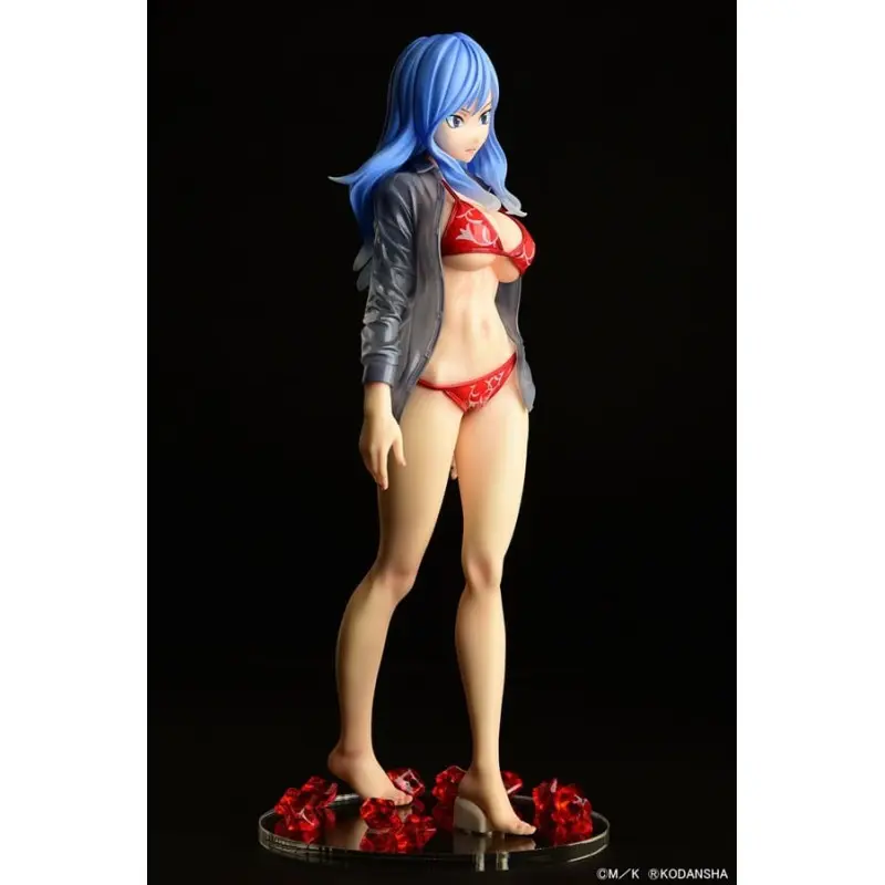Fairy Tail statuette 1/6 Jubia Lokser Gravure_Stylesee-through wet shirt Red Bikini!! 25 cm | 4560321854646
