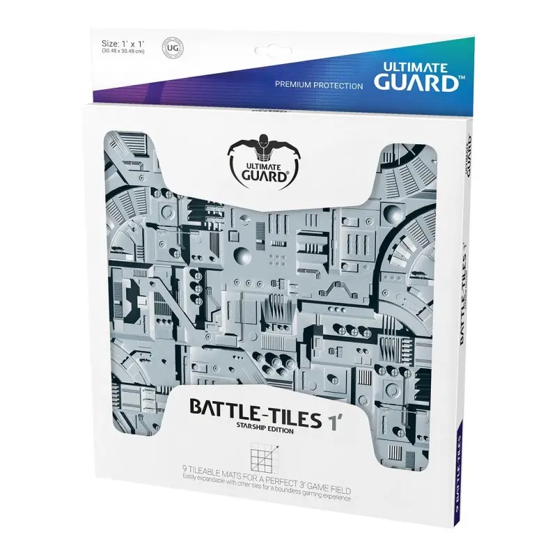 Ultimate Guard Battle-Tiles 1' Starship 30 x 30 cm (9) | 4056133005647