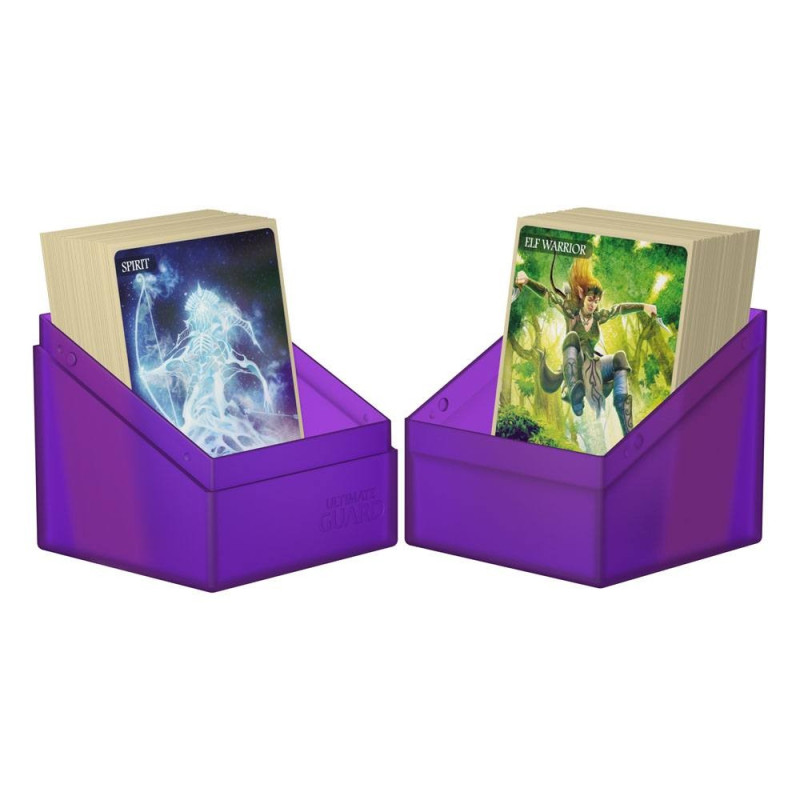Product: Boulder Deck Case 100+ standaard maat amethist
Merk: Ultimate Guard