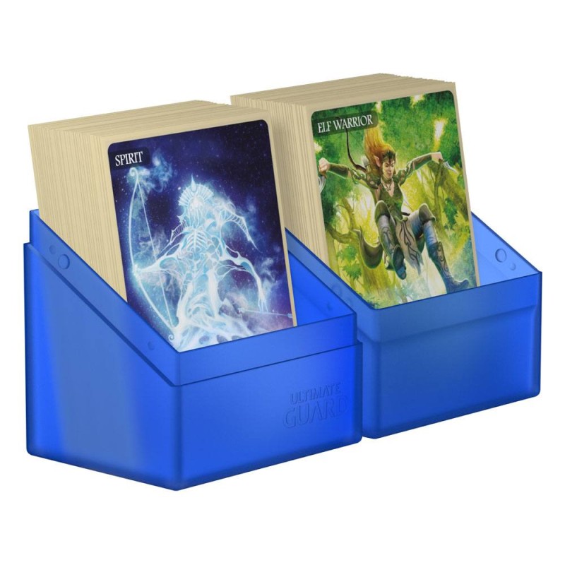Ultimate Guard Boulder Deck Case 80+ taille standard Sapphire