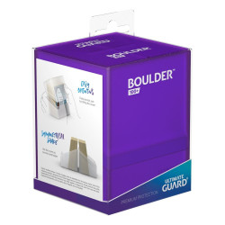 Product: Boulder Deck Case 100+ standaard maat amethist
Merk: Ultimate Guard