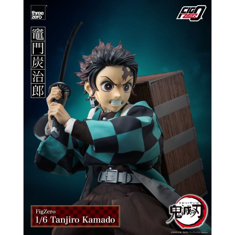 Demon Slayer: Kimetsu no Yaiba figurine FigZero 1/6 Tanjiro Kamado 27 cm