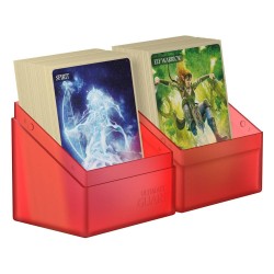 Ultimate Guard Boulder Deck Case 80+ taille standard Ruby