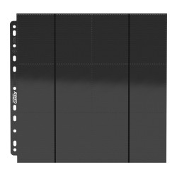 Ultimate Guard 24-Pocket QuadRow Pages Side-Loading Noir (10)