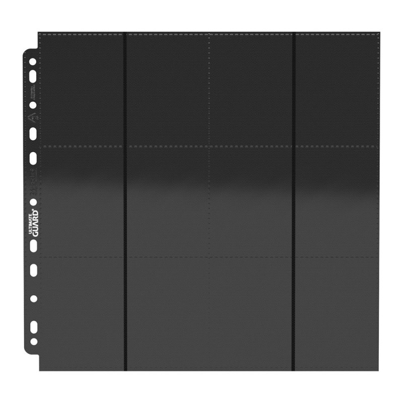 Ultimate Guard 24-Pocket QuadRow Pages Side-Loading Noir (10)