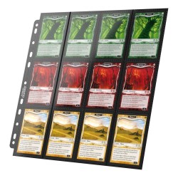 Ultimate Guard 24-Pocket QuadRow Pages Side-Loading Noir (10)