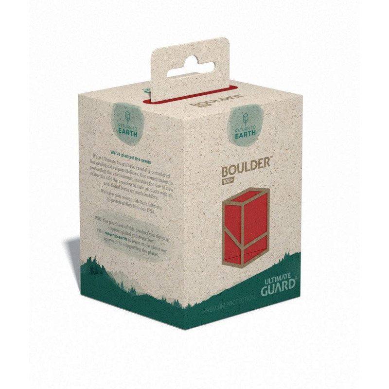 Product: Return To Earth Boulder Deck Case 100+ Standaard Maat Rood
Merk: Ultimate Guard