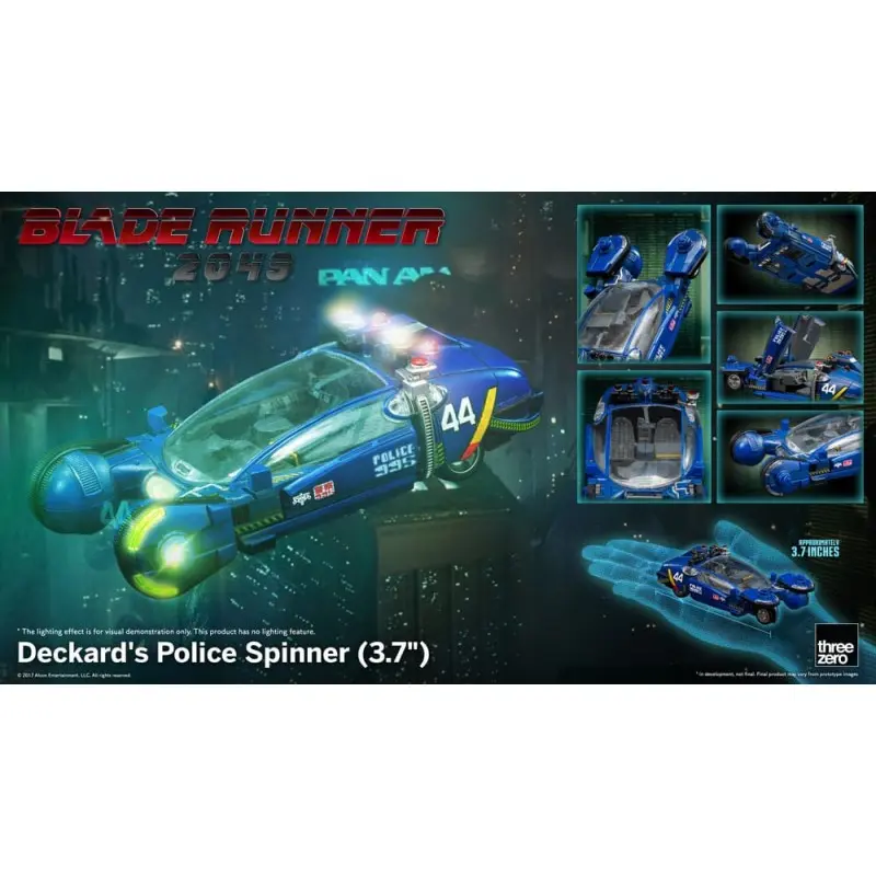 Blade Runner 2049 véhicule Deckard's Police Spinner 10 cm | 4895250814929
