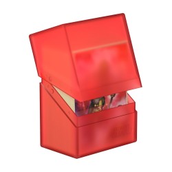 Ultimate Guard Boulder Deck Case 60+ taille standard Ruby