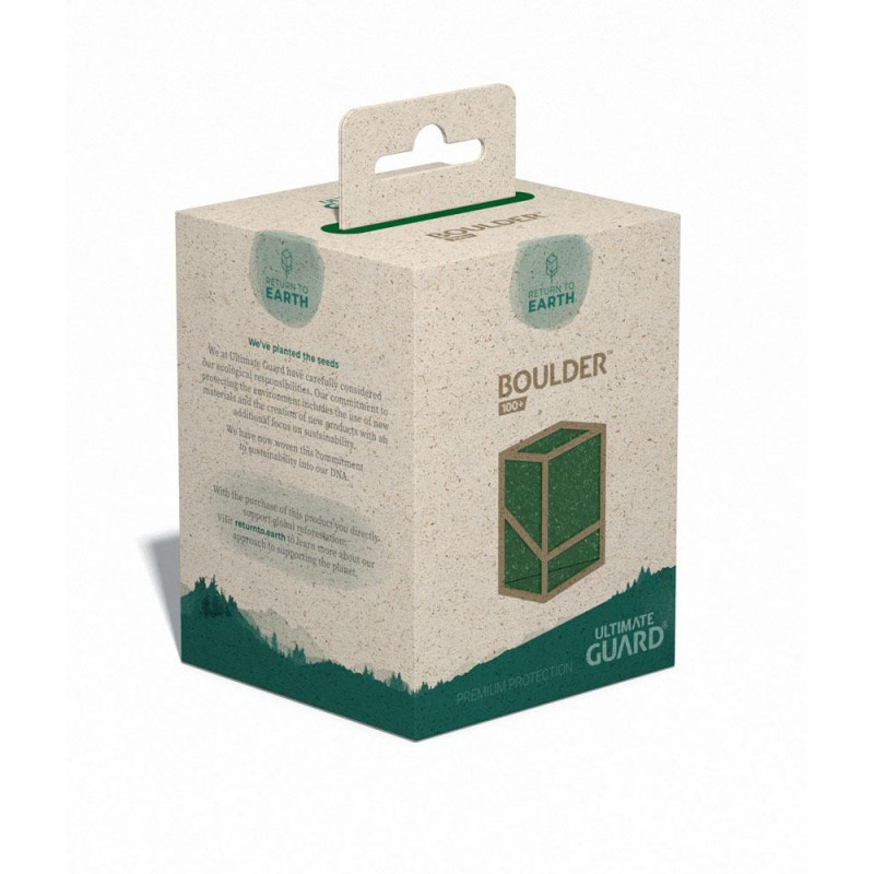 Product: Return To Earth Boulder Deck Case 100+ Standaard Maat Groen
Merk: Ultimate Guard
