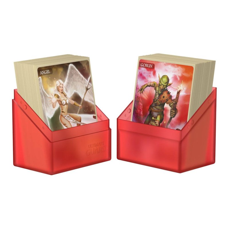 Ultimate Guard Boulder Deck Case 60+ taille standard Ruby