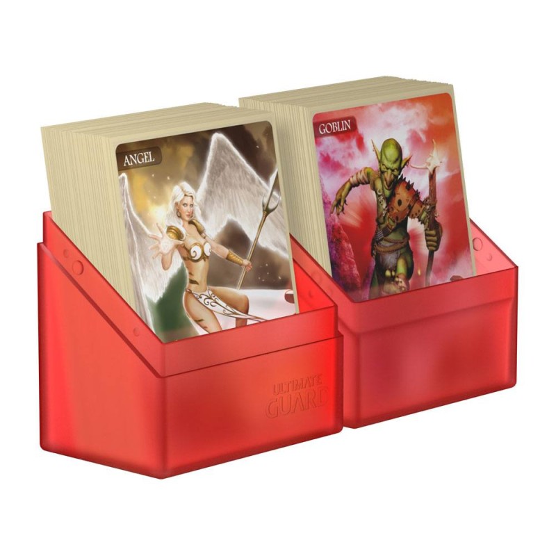Ultimate Guard Boulder Deck Case 60+ taille standard Ruby