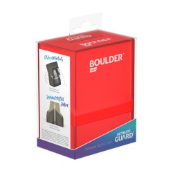 Ultimate Guard Boulder Deck Case 60+ taille standard Ruby