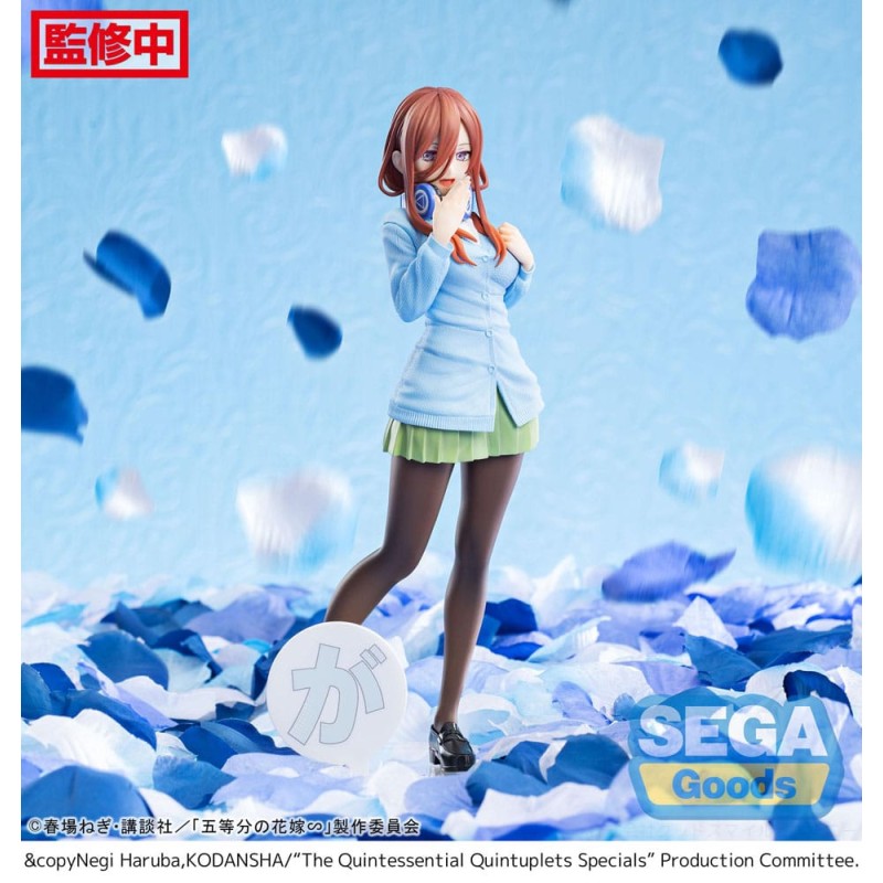 The Quintessential Quintuplets Specials statuette Luminasta PVC Miku Nakano 20 cm