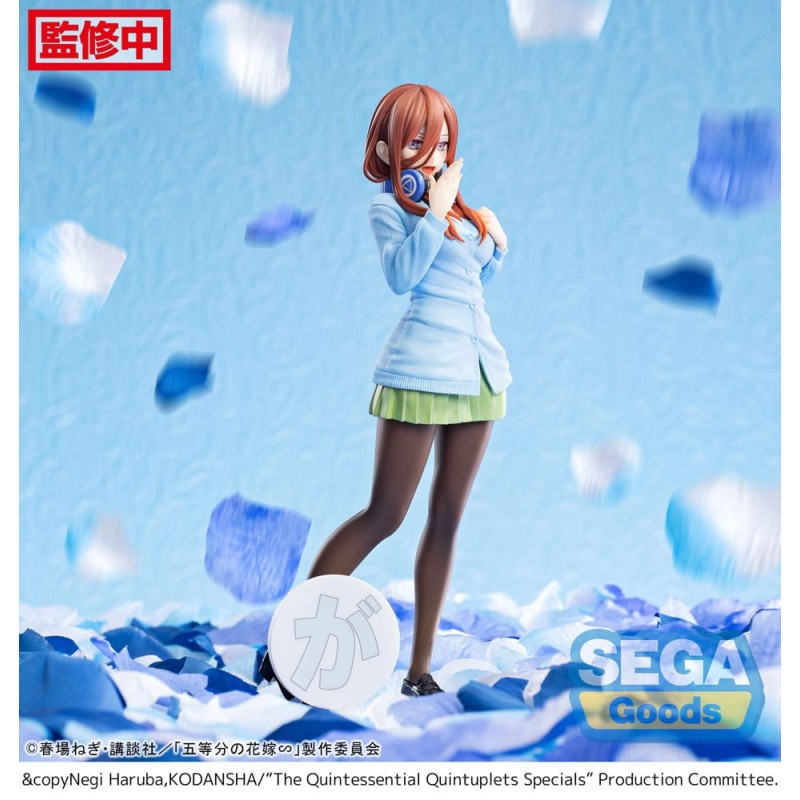 The Quintessential Quintuplets Specials statuette Luminasta PVC Miku Nakano 20 cm