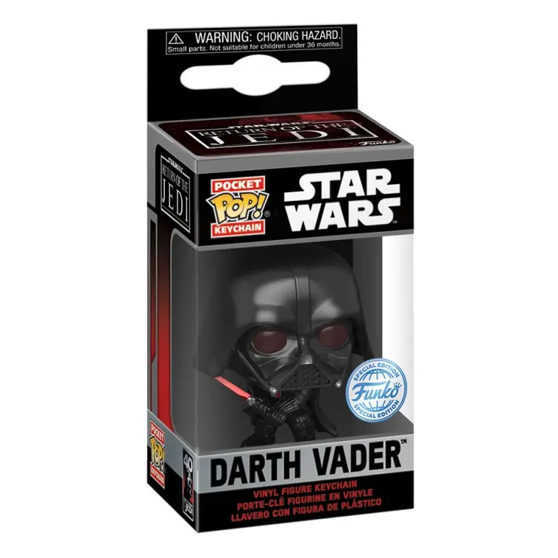 Star Wars Return of the Jedi 40th Anniversary présentoir porte-clés Pocket POP! Vinyl Darth Vader 4 cm (12) | 0889698712378
