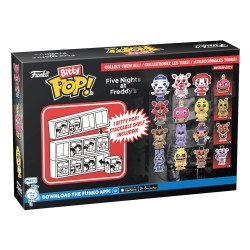 Five Nights at Freddy's pack 4 figurines Bitty POP! Vinyl Ballora 2,5 cm