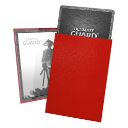 Ultimate Guard 60 pochettes Katana Sleeves format japonais Rouge