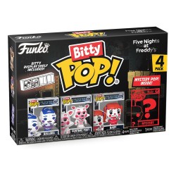 Five Nights at Freddy's pack 4 figurines Bitty POP! Vinyl Ballora 2,5 cm