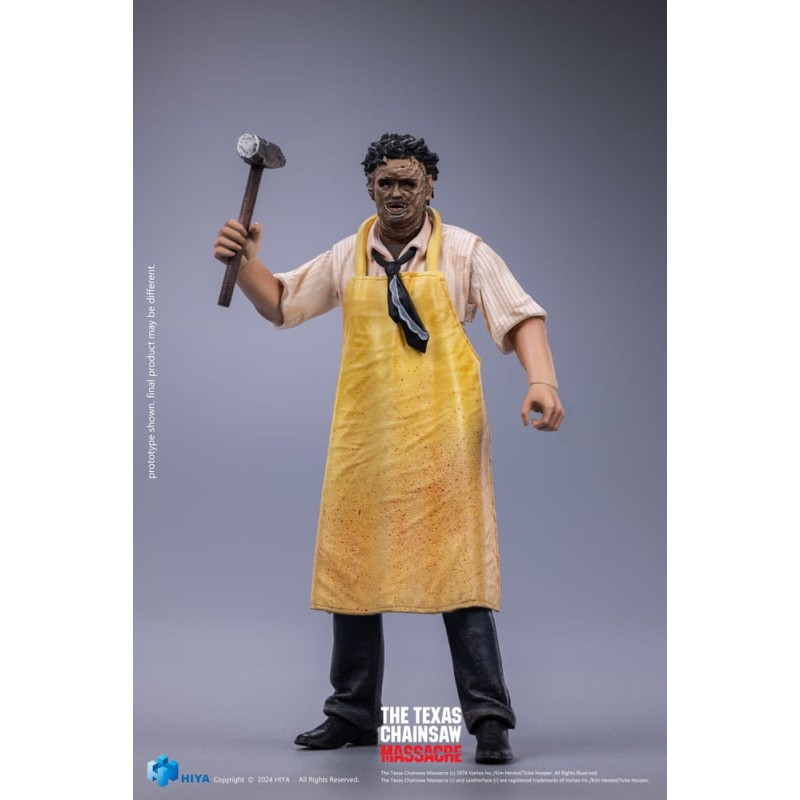 Texas Chainsaw Massacre (1974) figurine 1/18 Exquisite Mini LeatherFace - Killing Mask Standard Ver. 11 cm