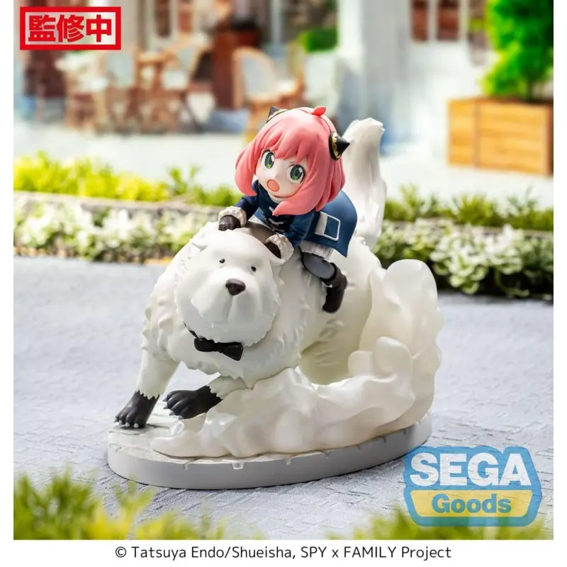 Spy x Family statuette Luminasta PVC Anya Forger & Bond Forger Mission Extend 16 cm | 4582733440057