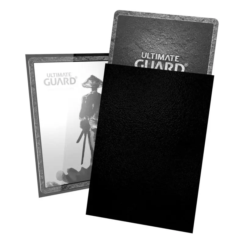 Ultimate Guard 60 pochettes Katana Sleeves format japonais Noir | 4056133014885