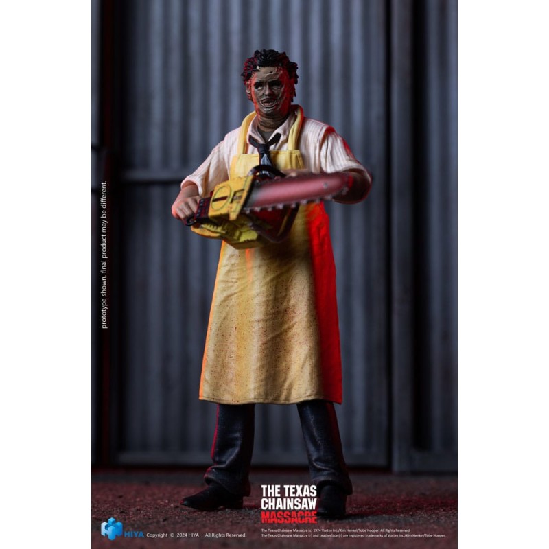 Texas Chainsaw Massacre (1974) figurine 1/18 Exquisite Mini LeatherFace - Killing Mask Standard Ver. 11 cm