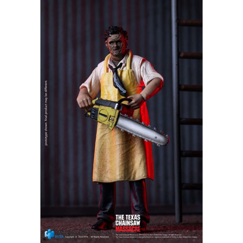Texas Chainsaw Massacre (1974) figurine 1/18 Exquisite Mini LeatherFace - Killing Mask Standard Ver. 11 cm
