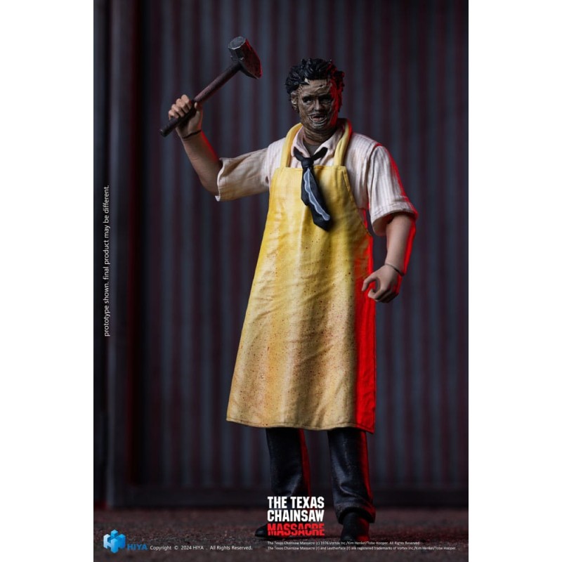 Texas Chainsaw Massacre (1974) figurine 1/18 Exquisite Mini LeatherFace - Killing Mask Standard Ver. 11 cm