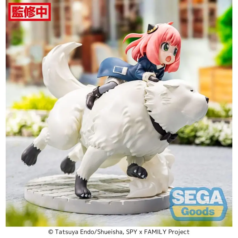Spy x Family statuette Luminasta PVC Anya Forger & Bond Forger Mission Extend 16 cm | 4582733440057