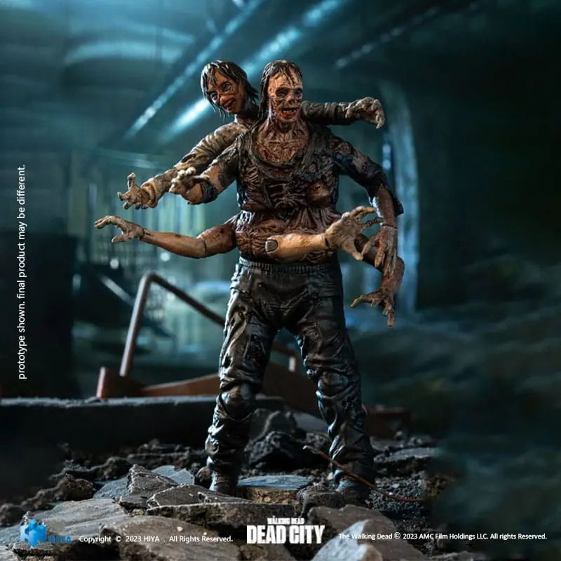 The Walking Dead figurine 1/18 Exquisite Mini Dead City Walker King 11 cm | 6957534203558