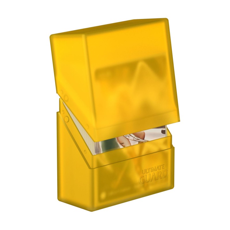 Ultimate Guard Boulder Deck Case 40+ taille standard Amber