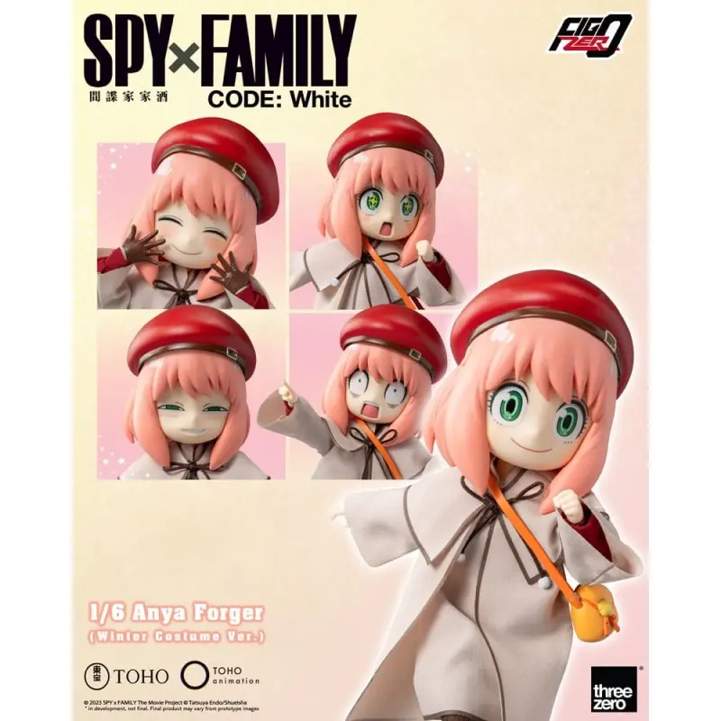 Spy x Family Code: White figurine FigZero 1/6 Anya Forger Winter Costume Ver. 17 cm | 4895250811218