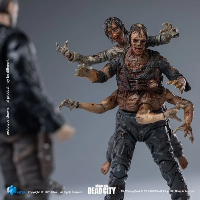 The Walking Dead figurine 1/18 Exquisite Mini Dead City Walker King 11 cm | 6957534203558