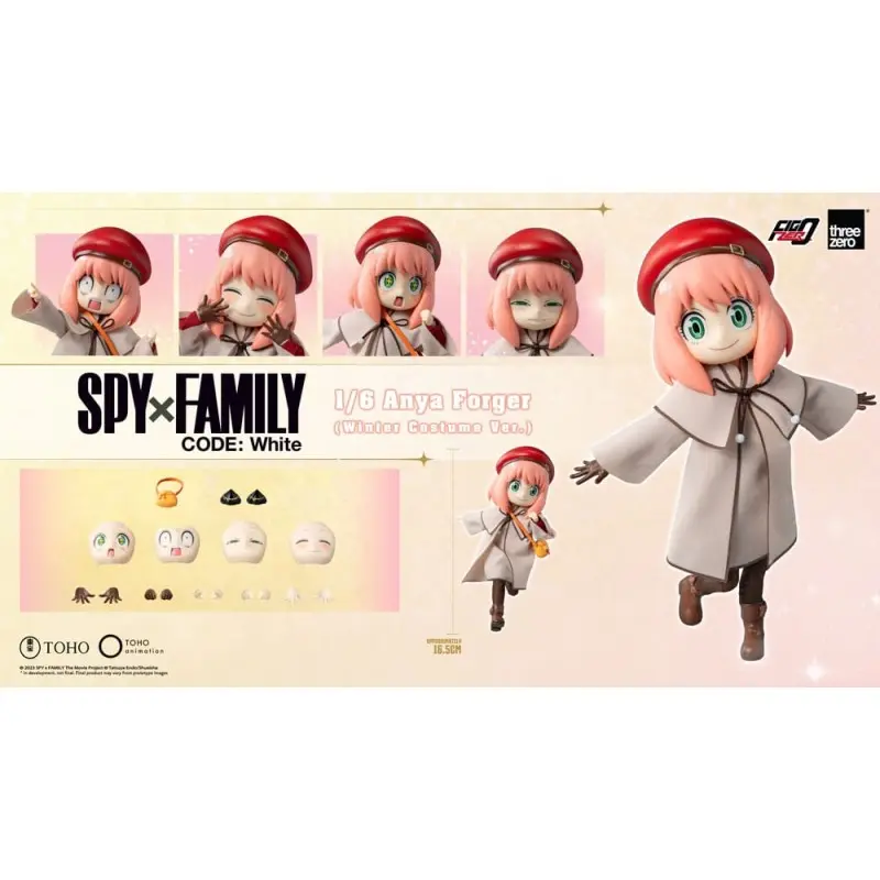 Spy x Family Code: White figurine FigZero 1/6 Anya Forger Winter Costume Ver. 17 cm | 4895250811218