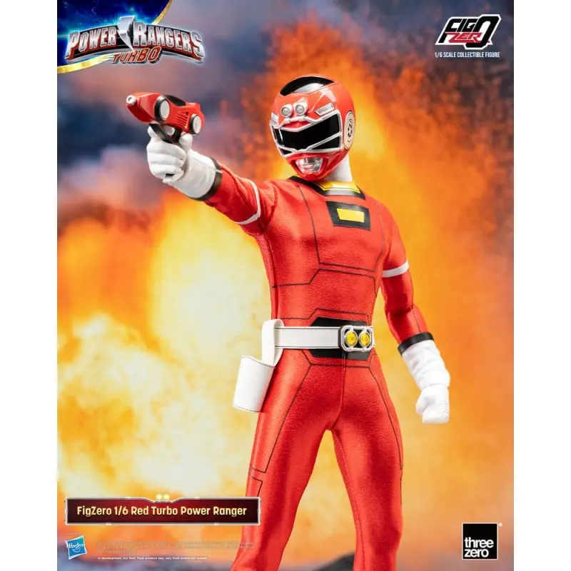 Power Rangers Turbo figurine FigZero 1/6 Red Turbo Power Ranger 30 cm  | 4895250815216