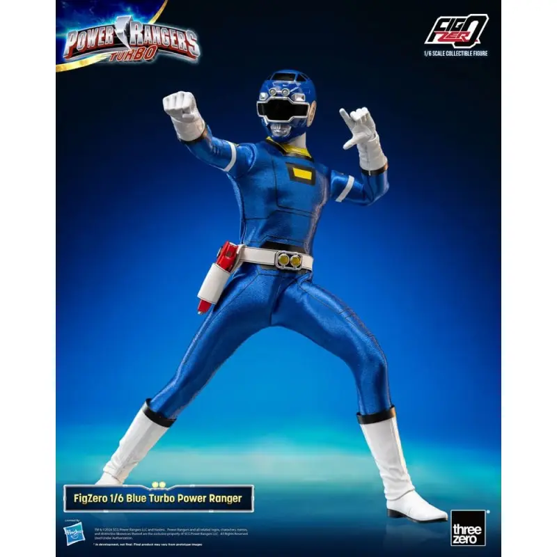 Power Rangers Turbo figurine FigZero 1/6 Blue Turbo Power Ranger 30 cm  | 4895250815223