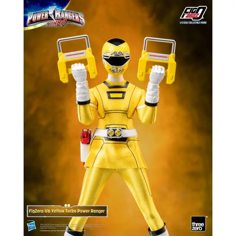 Power Rangers Turbo figurine FigZero 1/6 Yellow Turbo Power Ranger 30 cm  | 4895250815247