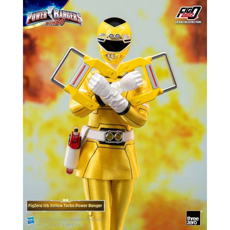 Power Rangers Turbo figurine FigZero 1/6 Yellow Turbo Power Ranger 30 cm 