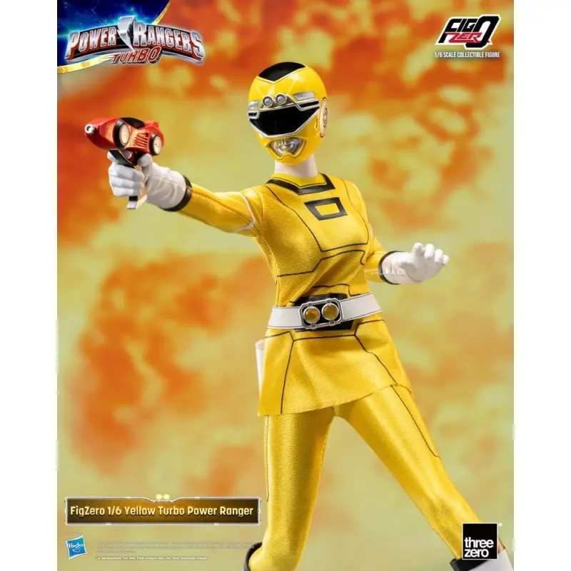 Power Rangers Turbo figurine FigZero 1/6 Yellow Turbo Power Ranger 30 cm  | 4895250815247