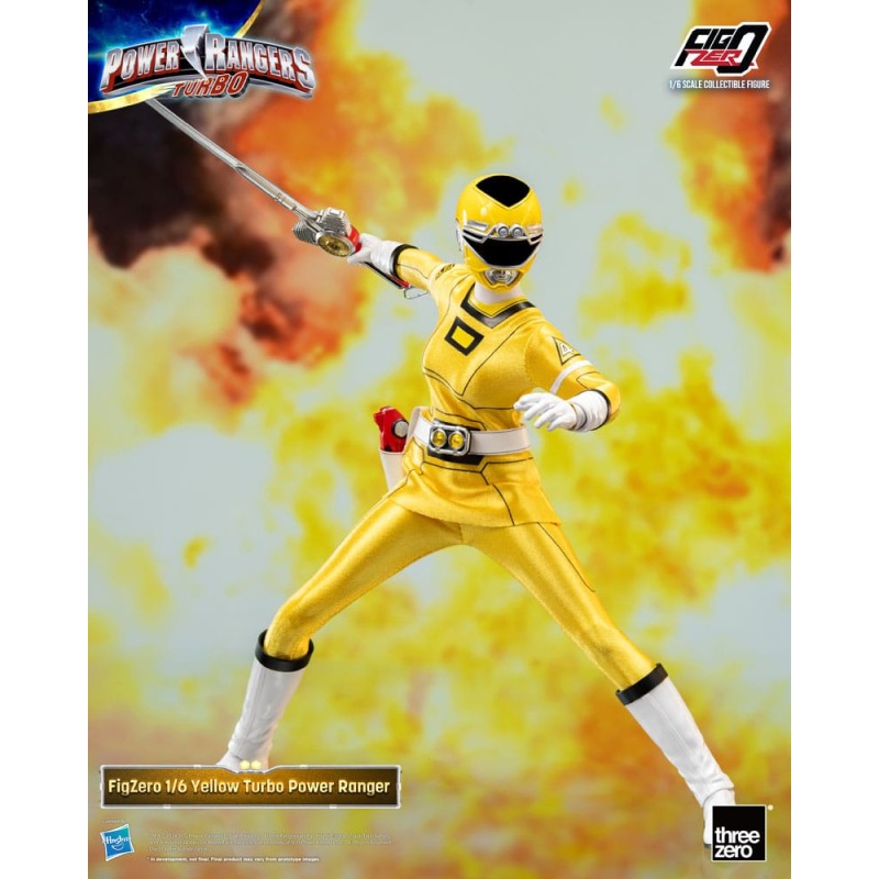 Power Rangers Turbo figurine FigZero 1/6 Yellow Turbo Power Ranger 30 cm 
