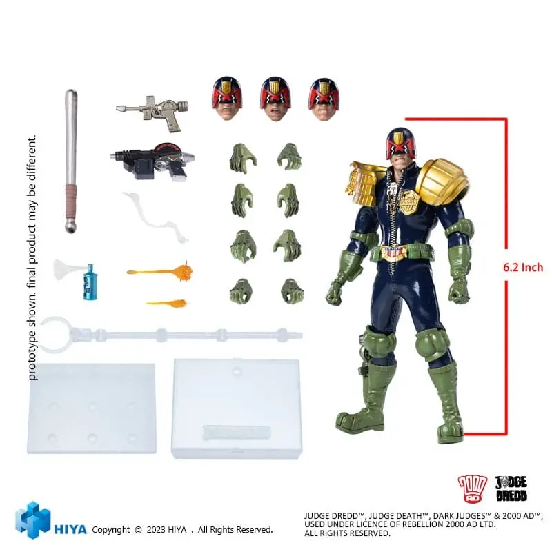 Judge Dredd figurine 1/12 Exquisite Super Series 15 cm | 6957534202704